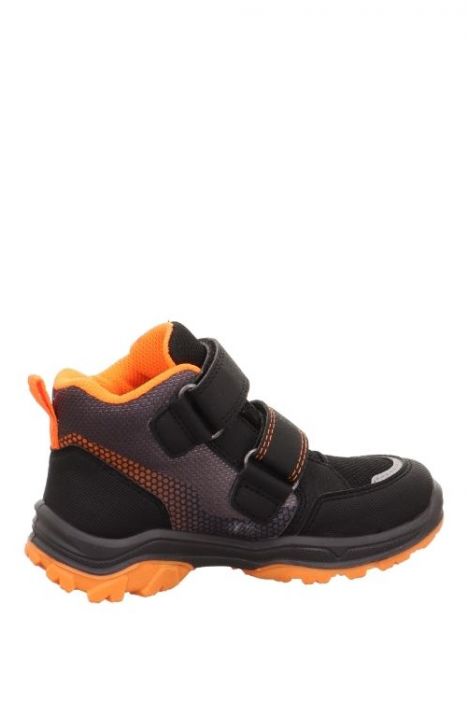 0056 Superfit Jupiter Unisex Çocuk Gore-Tex Bot 26-36 0000-SCHWARZ/ORANGE/TEXTIL/SYNTHETIK