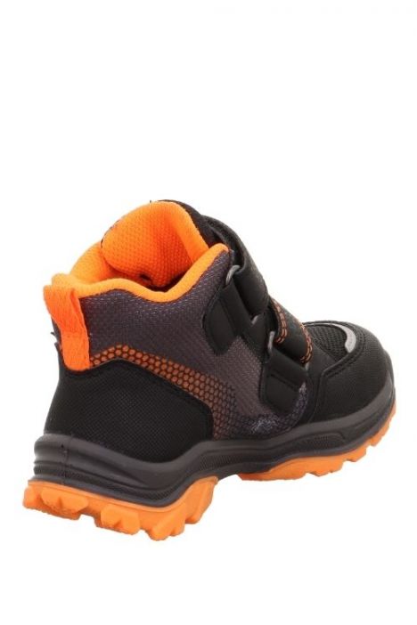 0056 Superfit Jupiter Unisex Çocuk Gore-Tex Bot 26-36 0000-SCHWARZ/ORANGE/TEXTIL/SYNTHETIK