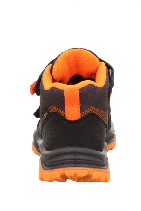 0056 Superfit Jupiter Unisex Çocuk Gore-Tex Bot 26-36 0000-SCHWARZ/ORANGE/TEXTIL/SYNTHETIK