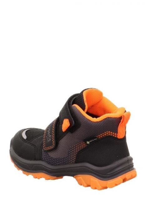 0056 Superfit Jupiter Unisex Çocuk Gore-Tex Bot 26-36 0000-SCHWARZ/ORANGE/TEXTIL/SYNTHETIK