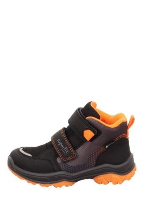 0056 Superfit Jupiter Unisex Çocuk Gore-Tex Bot 26-36 0000-SCHWARZ/ORANGE/TEXTIL/SYNTHETIK