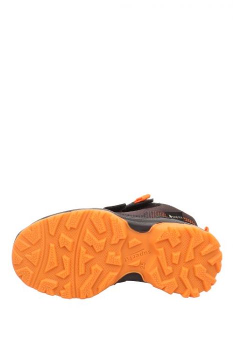 0056 Superfit Jupiter Unisex Çocuk Gore-Tex Bot 26-36 0000-SCHWARZ/ORANGE/TEXTIL/SYNTHETIK