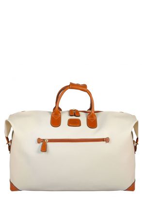 0202 Bric's Firenze Seyahat Çantası 55x32x20 cm Krem / Cream