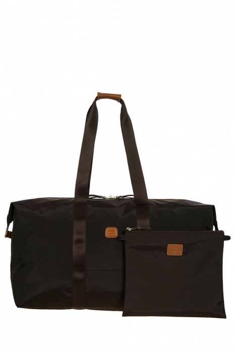 0202 Bric's X- Bag Seyahat Çantası 55x32x26 cm Kahverengi / Brown