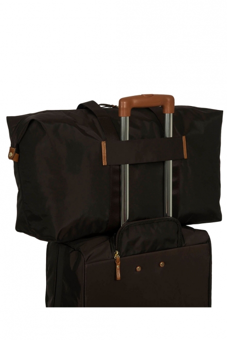 0202 Bric's X- Bag Seyahat Çantası 55x32x26 cm Kahverengi / Brown