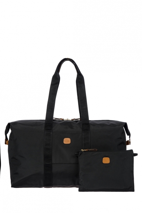 0202 Bric's X- Bag Seyahat Çantası 55x32x26 cm Siyah / Nero