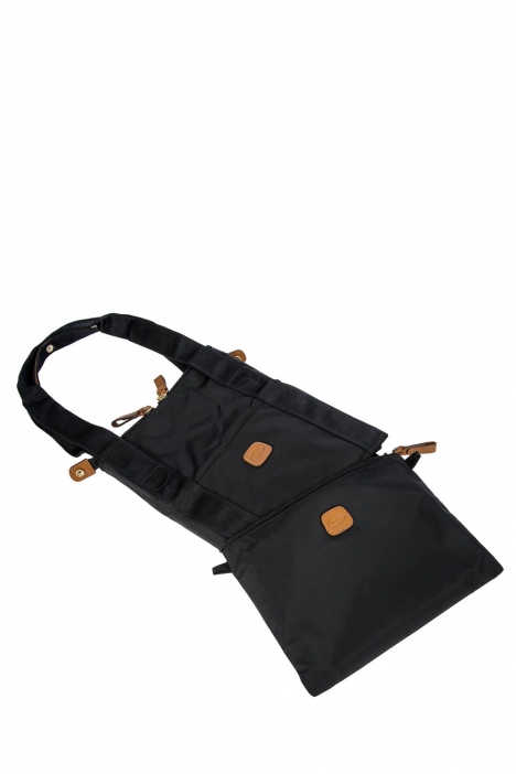 0202 Bric's X- Bag Seyahat Çantası 55x32x26 cm Siyah / Nero
