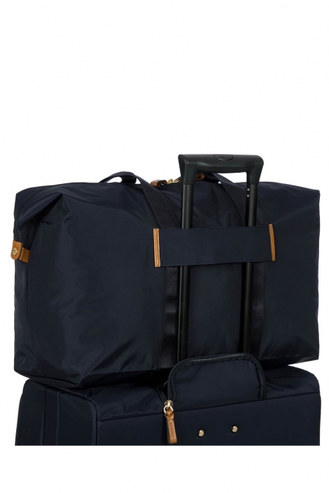 0202 Bric's X- Bag Seyahat Çantası 55x32x26 cm Lacivert / Ocean Blue