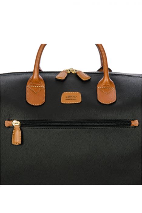 0202 Bric's Firenze Seyahat Çantası 55x32x20 cm Siyah/Black - 001
