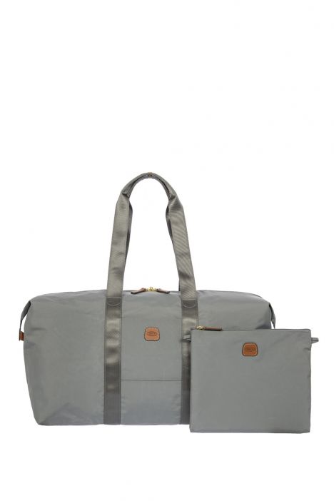 0202 Bric's X- Bag L Boy Seyahat Çantası 55x32x26 cm Grey/Cloud - 517