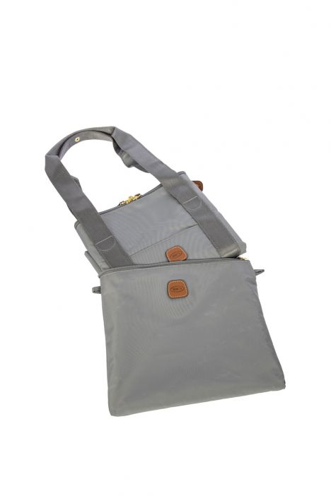 0202 Bric's X- Bag L Boy Seyahat Çantası 55x32x26 cm Grey/Cloud - 517