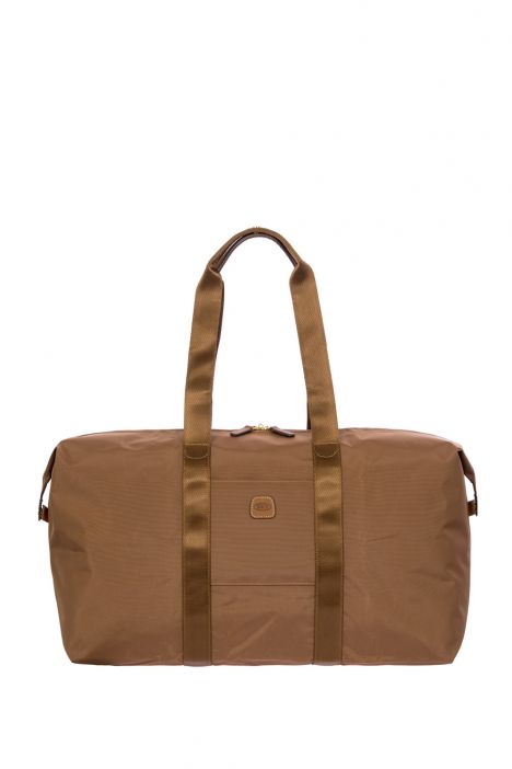 0202 Bric's X- Bag L Boy Seyahat Çantası 55x32x26 cm Kahve/Brownie - 865