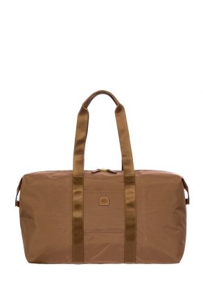 0202 Bric's X- Bag L Boy Seyahat Çantası 55x32x26 cm Kahve/Brownie - 865