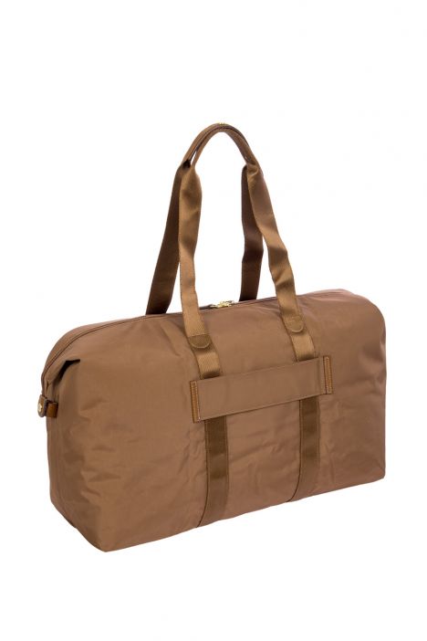 0202 Bric's X- Bag L Boy Seyahat Çantası 55x32x26 cm Kahve/Brownie - 865