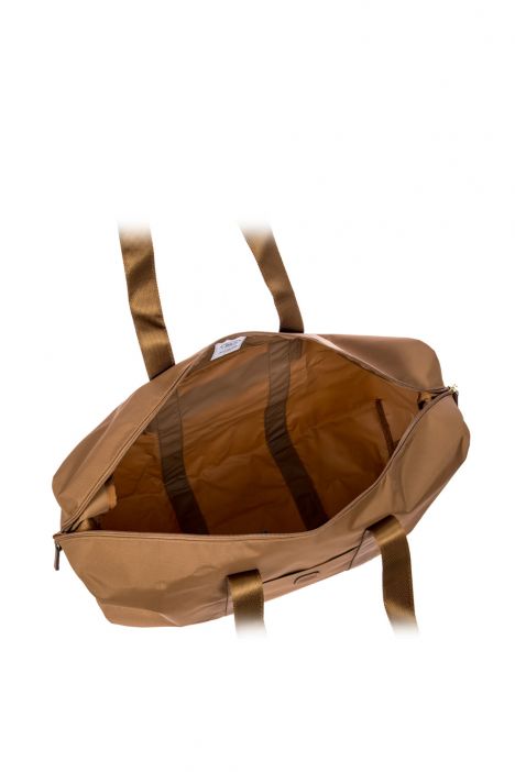 0202 Bric's X- Bag L Boy Seyahat Çantası 55x32x26 cm Kahve/Brownie - 865
