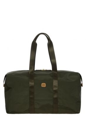 0202 Bric's X- Bag Seyahat Çantası 55x32x26 cm Yeşil / Olive