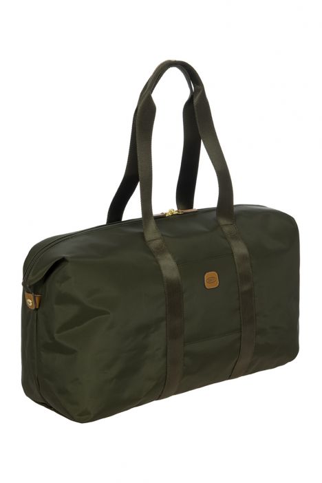 0202 Bric's X- Bag Seyahat Çantası 55x32x26 cm Yeşil / Olive