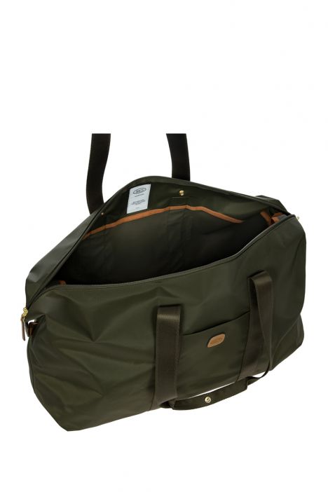 0202 Bric's X- Bag Seyahat Çantası 55x32x26 cm Yeşil / Olive