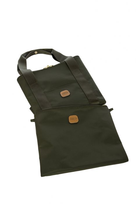 0202 Bric's X- Bag Seyahat Çantası 55x32x26 cm Yeşil / Olive