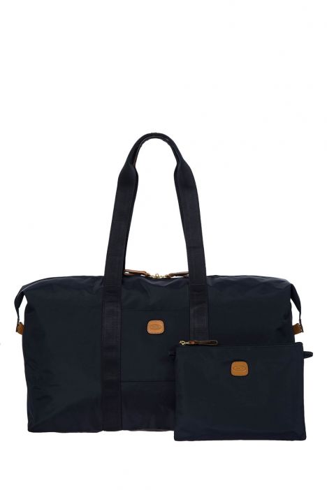 0202 Bric's X-Travel Seyahat Çantası 55x32x20 cm Lacivert/Ocean Blue -050
