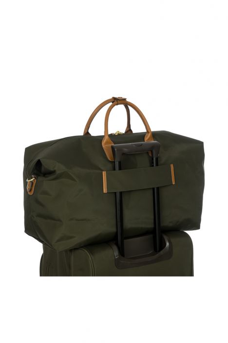 0202 Bric's X-Travel Seyahat Çantası 55x32x20 cm Yeşil/Olive - 78