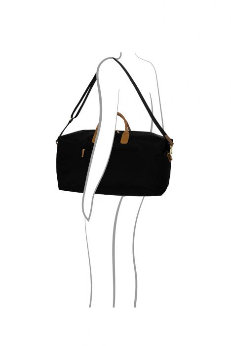 0202 Bric's X-Travel Seyahat Çantası 55x32x20 cm Siyah/Black - 101