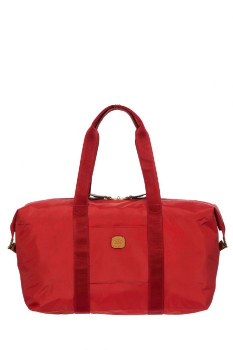 0203 Bric's X- Bag Seyahat Çantası 43x28x19 cm Kırmızı / Rosso