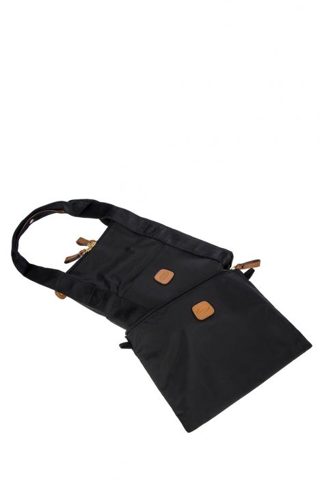0203 Bric's X- Bag Seyahat Çantası 43x28x19 cm Siyah / Nero