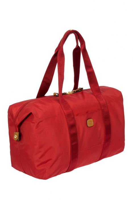 0203 Bric's X- Bag Seyahat Çantası 43x28x19 cm Kırmızı / Rosso