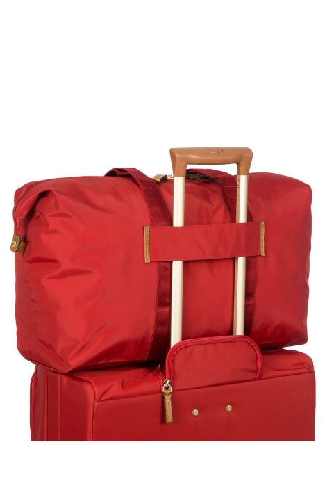0203 Bric's X- Bag Seyahat Çantası 43x28x19 cm Kırmızı / Rosso
