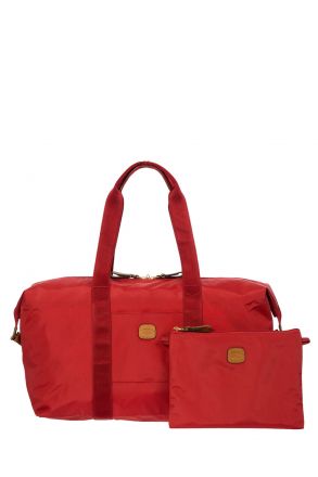 0203 Bric's X- Bag Seyahat Çantası 43x28x19 cm Kırmızı / Rosso