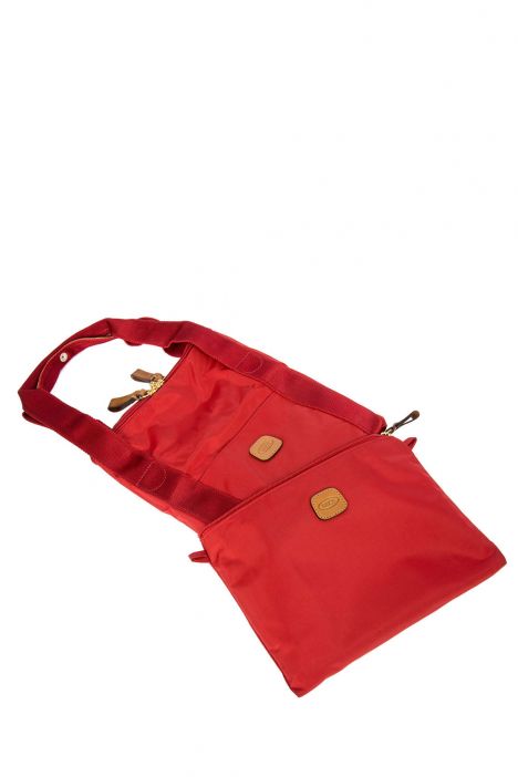 0203 Bric's X- Bag Seyahat Çantası 43x28x19 cm Kırmızı / Rosso