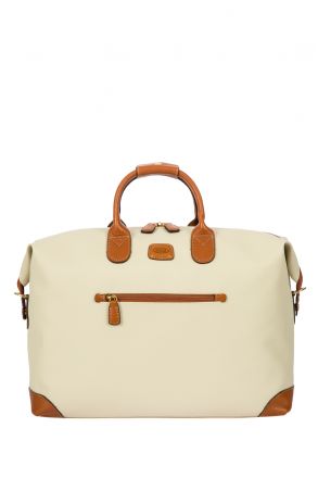 0203 Bric's Firenze Seyahat Çantası 43x28x19 cm Krem/Cream - 014