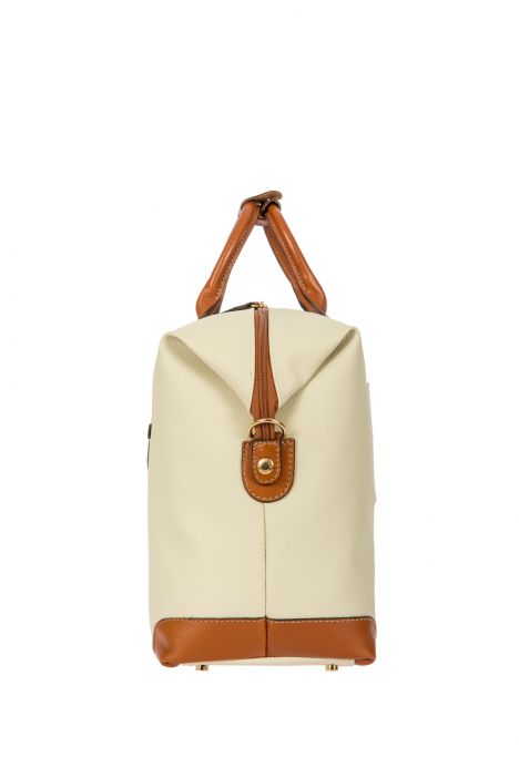 0203 Bric's Firenze Seyahat Çantası 43x28x19 cm Krem/Cream - 014
