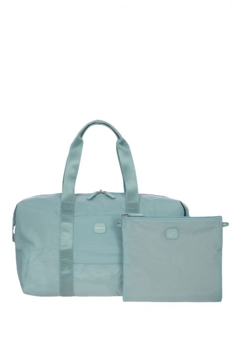 0203 Bric's Positano Soft Seyahat Çantası 43x28x19 cm Açık Mavi/Light Blue - 319