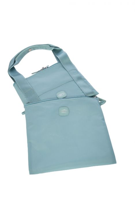 0203 Bric's Positano Soft Seyahat Çantası 43x28x19 cm Açık Mavi/Light Blue - 319