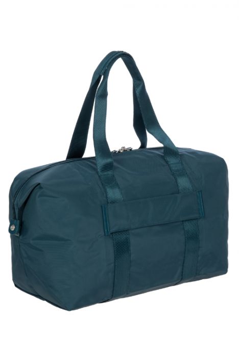 0203 Bric's Positano Soft Seyahat Çantası 43x28x19 cm Mavi/Sea Green - 326