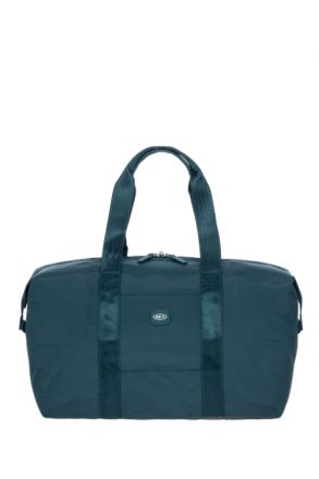 0203 Bric's Positano Soft Seyahat Çantası 43x28x19 cm Mavi/Sea Green - 326
