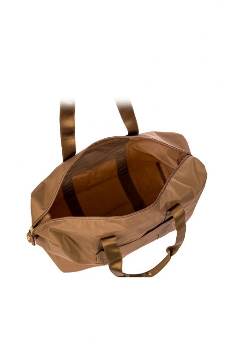 0203 Bric's X- Bag M Boy Seyahat Çantası 43x28x19 cm Kahve/Brownie - 865