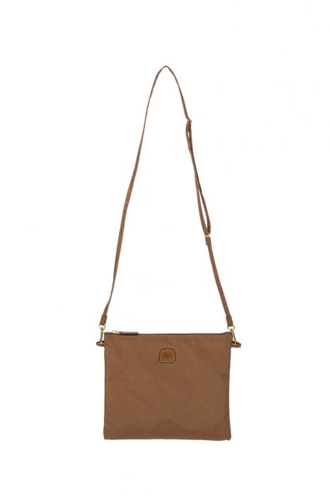 0203 Bric's X- Bag M Boy Seyahat Çantası 43x28x19 cm Kahve/Brownie - 865