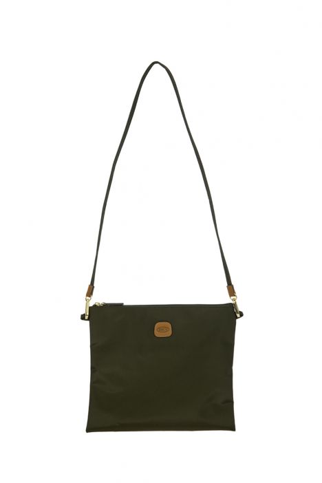 0203 Bric's X- Bag Seyahat Çantası 43x28x19 cm Yeşil / Olive