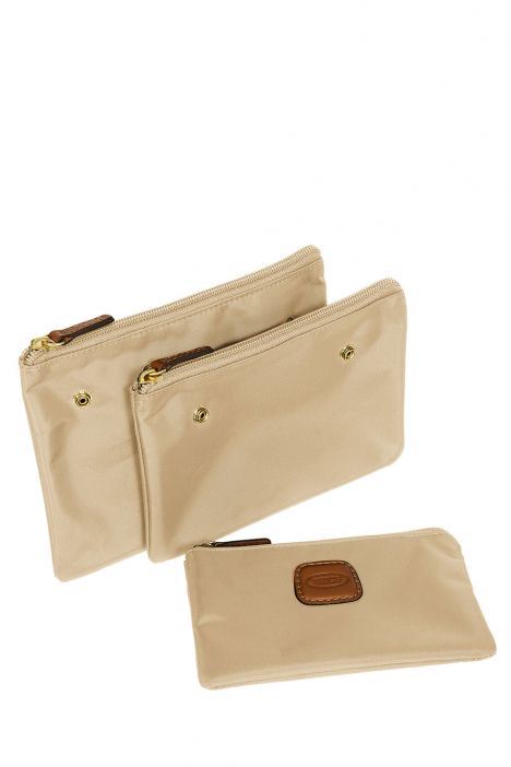 0224 Bric's X-Bag Kozmetik Çantası Bej / Papyrus