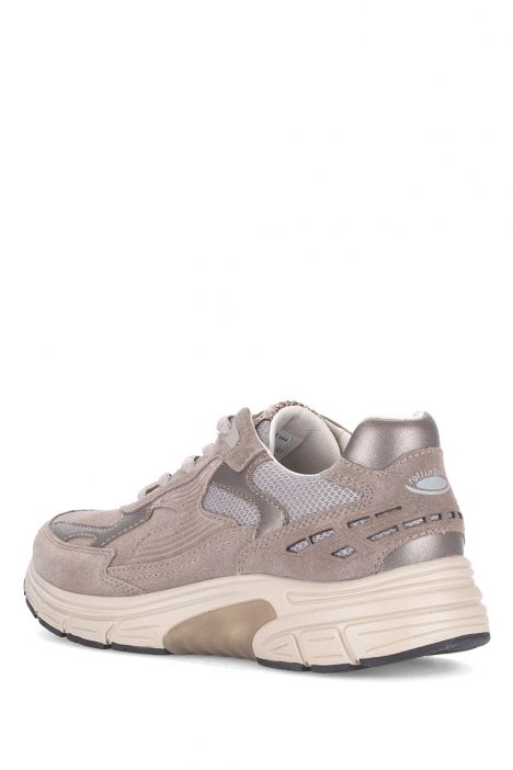 030602 Gabor Rolling Soft Kadın Anatomik Yürüyüş Ayakkabı 4.0-7.5 004 Gri/Velour/Perlato k. muschel kombi