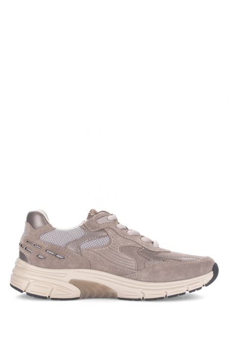 030602 Gabor Rolling Soft Kadın Anatomik Yürüyüş Ayakkabı 4.0-7.5 004 Gri/Velour/Perlato k. muschel kombi
