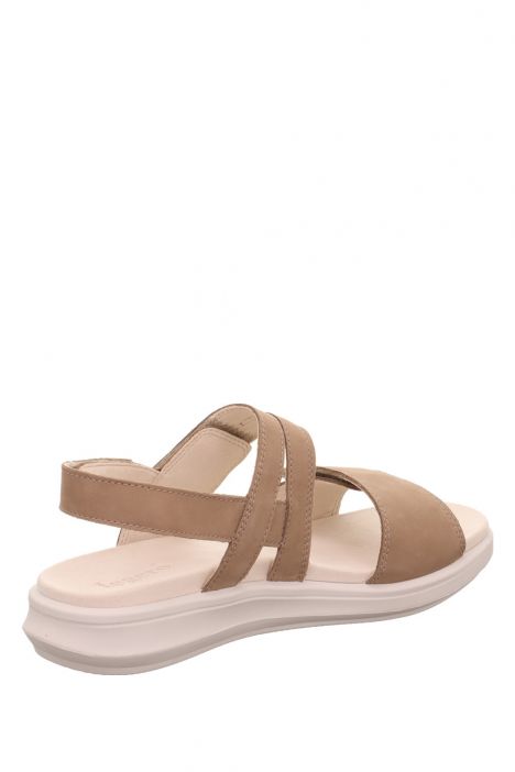 0311 Legero Ella Kadın Sandalet 36-41 4500-BEIGE(BEJ)/VELOURS