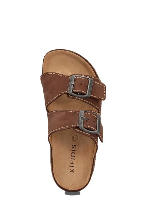 0394 Ch-Kifidis Çocuk Terlik 27-35 NU.BROWN