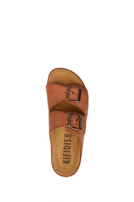 0394 Ch-Kifidis Kadın Terlik 36-41 Kahverengi / Brown