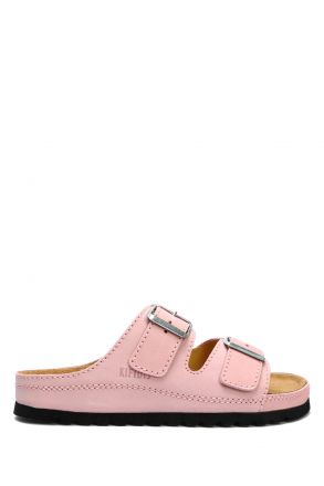 0394 Ch-Kifidis Kadın Terlik 36-41 Nubuk Pembe