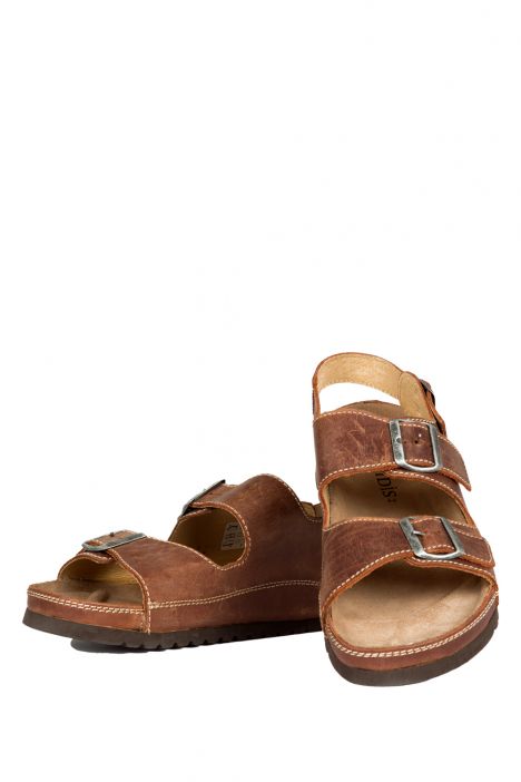 0395 Ch-Kifidis Erkek Sandalet 41-48 Kahverengi / Brown