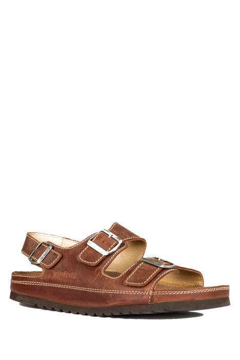 0395 Ch-Kifidis Erkek Sandalet 41-48 Kahverengi / Brown